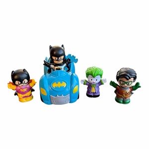 Fisher-Price Little People DC Super Friends Collectible Figurines Lot